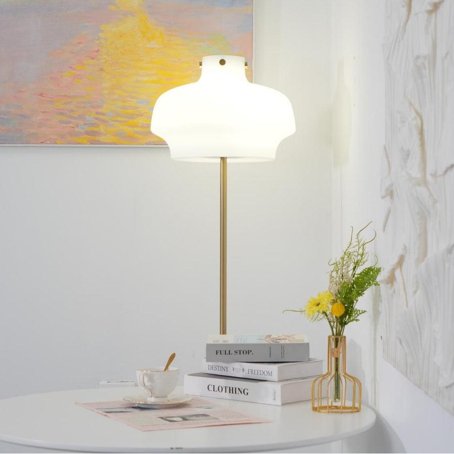 Olzoril moderne marmorgulvlampe