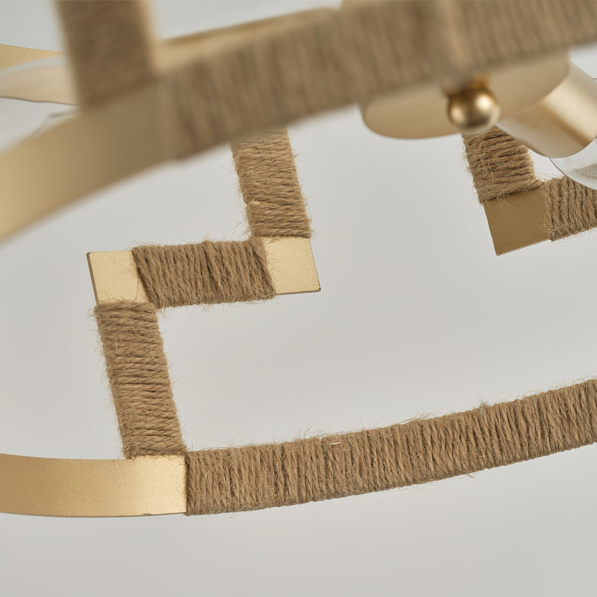 Matrix pendellampa i guld