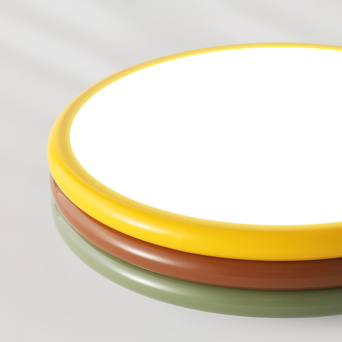 Candeeiro de teto único, artístico, em cores empilhadas Dunoir