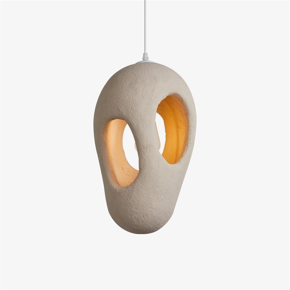 Evenu beige konstnärlig pendellampa