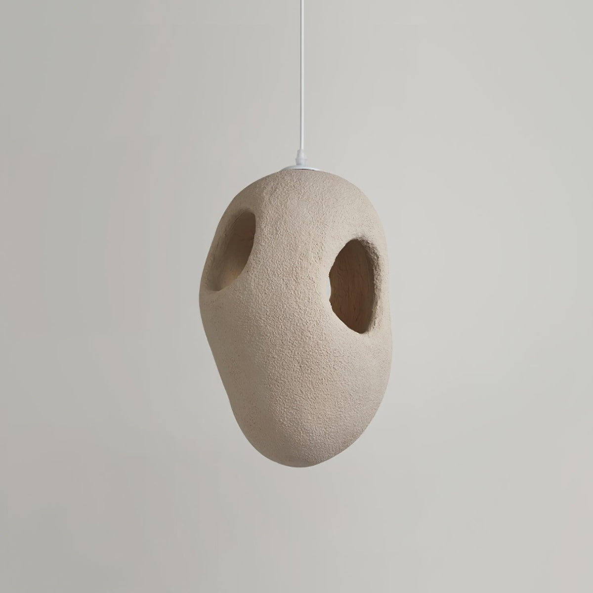 Evenu beige konstnärlig pendellampa