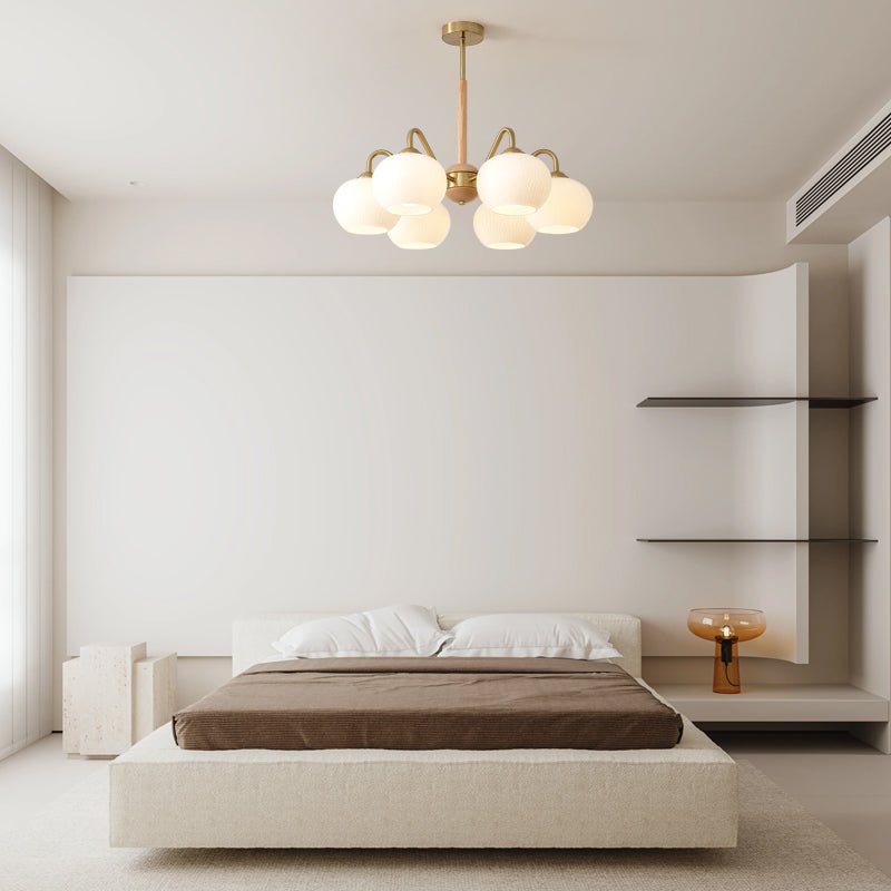 Elyra elegant lysekrone i træ