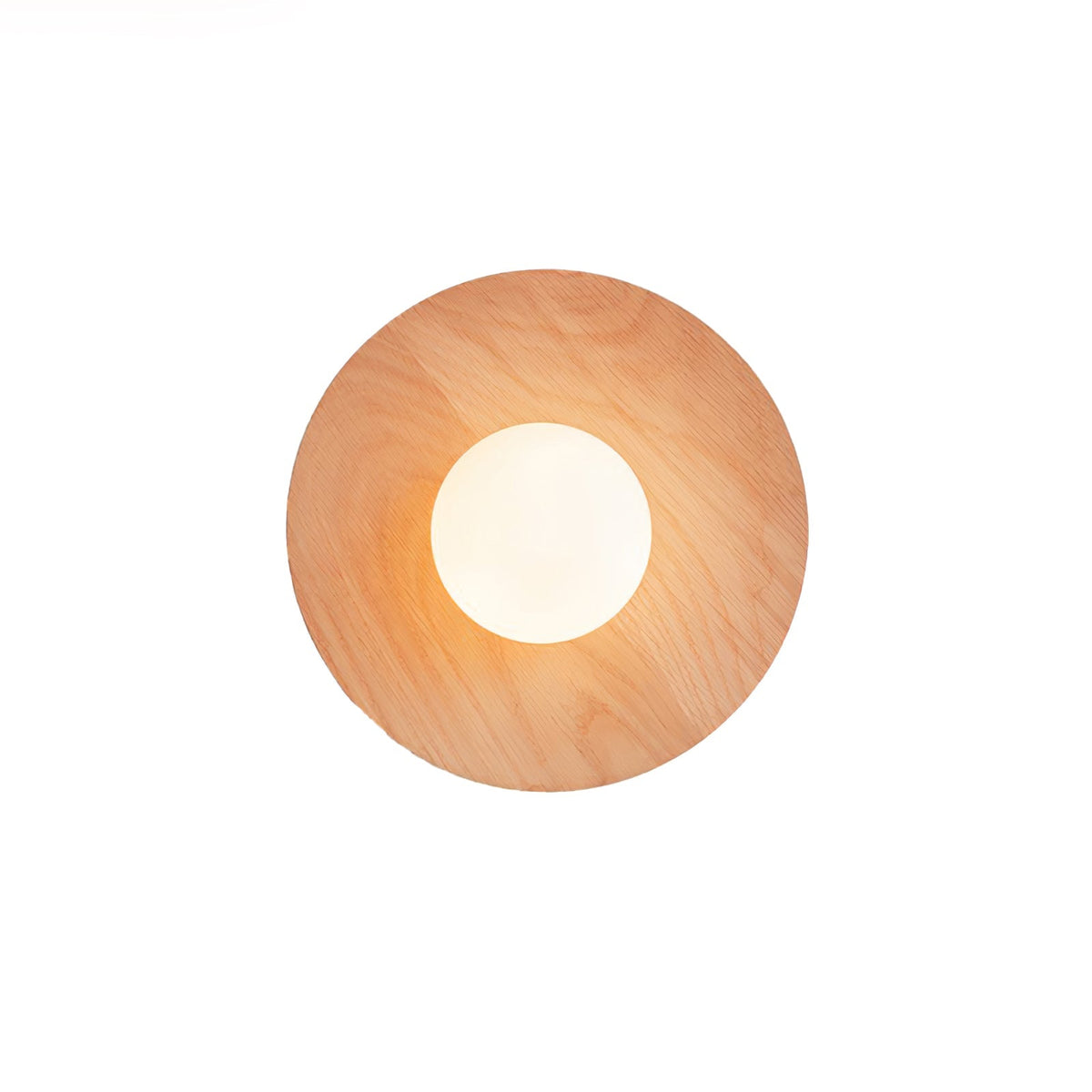 Eloza moderne minimalistisk væglampe i træ og glas