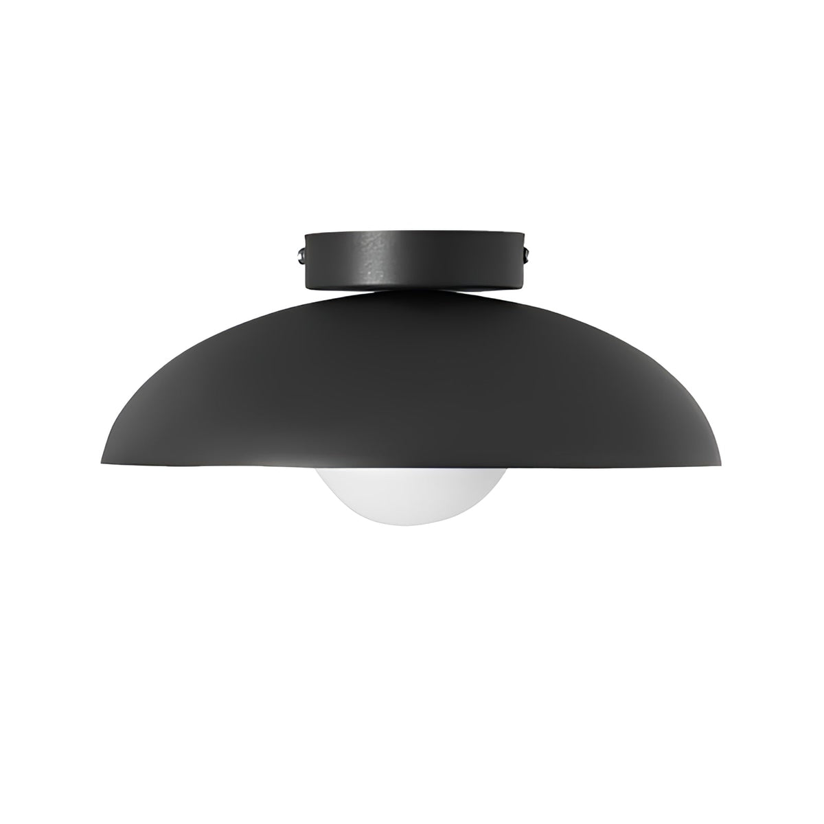 Zontes nordisk kunstnerisk kuppelloftlampe i glas