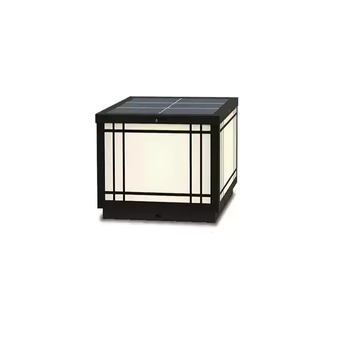 Harrison Classic Premium Solar Cube Outdoor Lamp