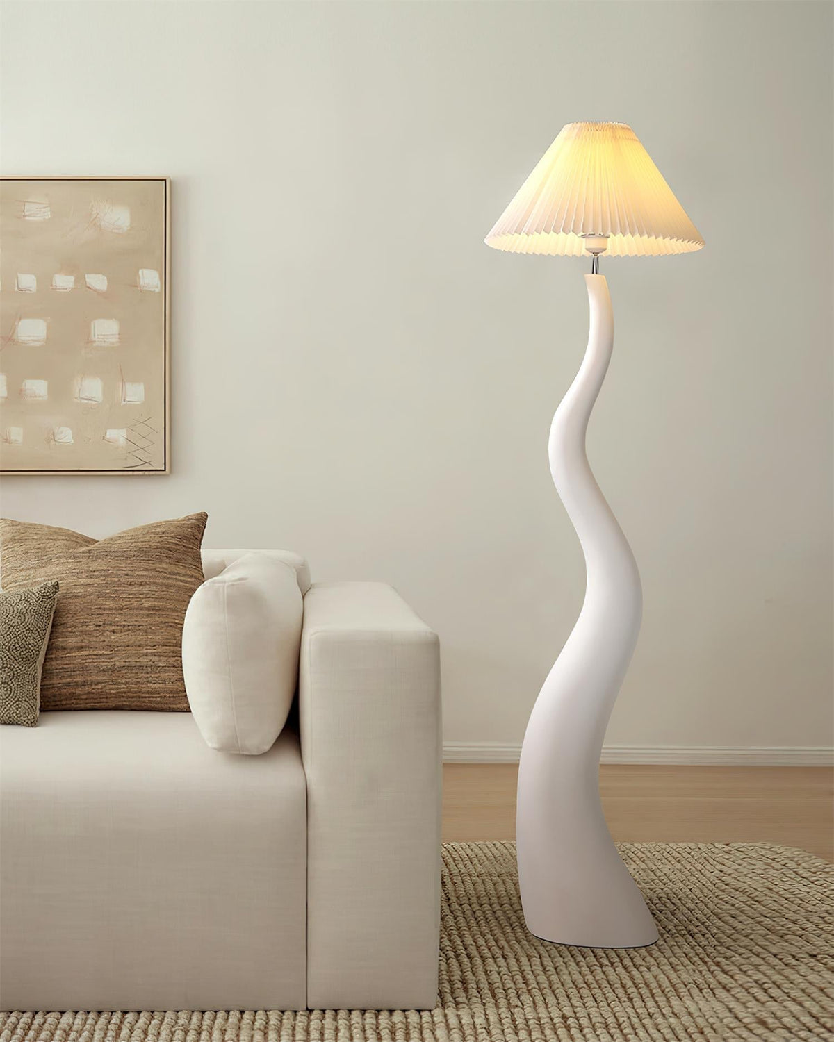 Serpent-gulvlampe