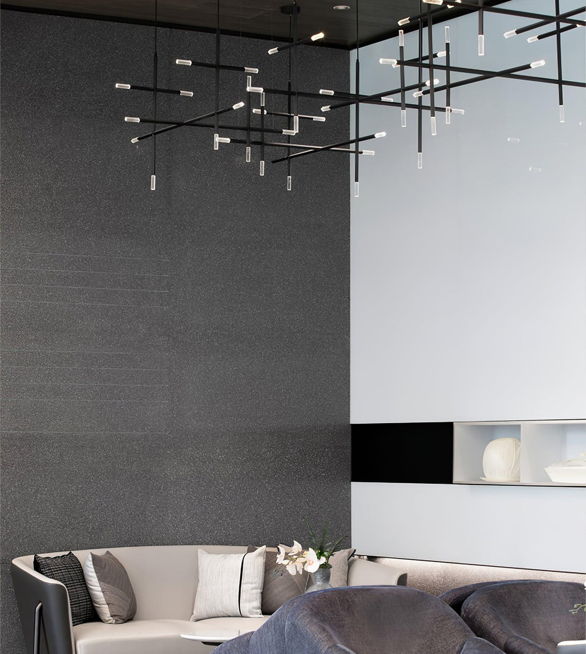 Mabel linjär modern pendellampa