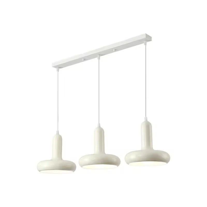 Arisha Modern Minimalist Cream Style Pendant Light White Bedroom