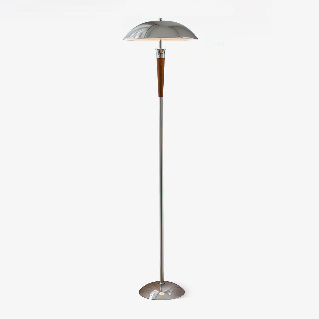 Viraivelle retro golvlampa i krom