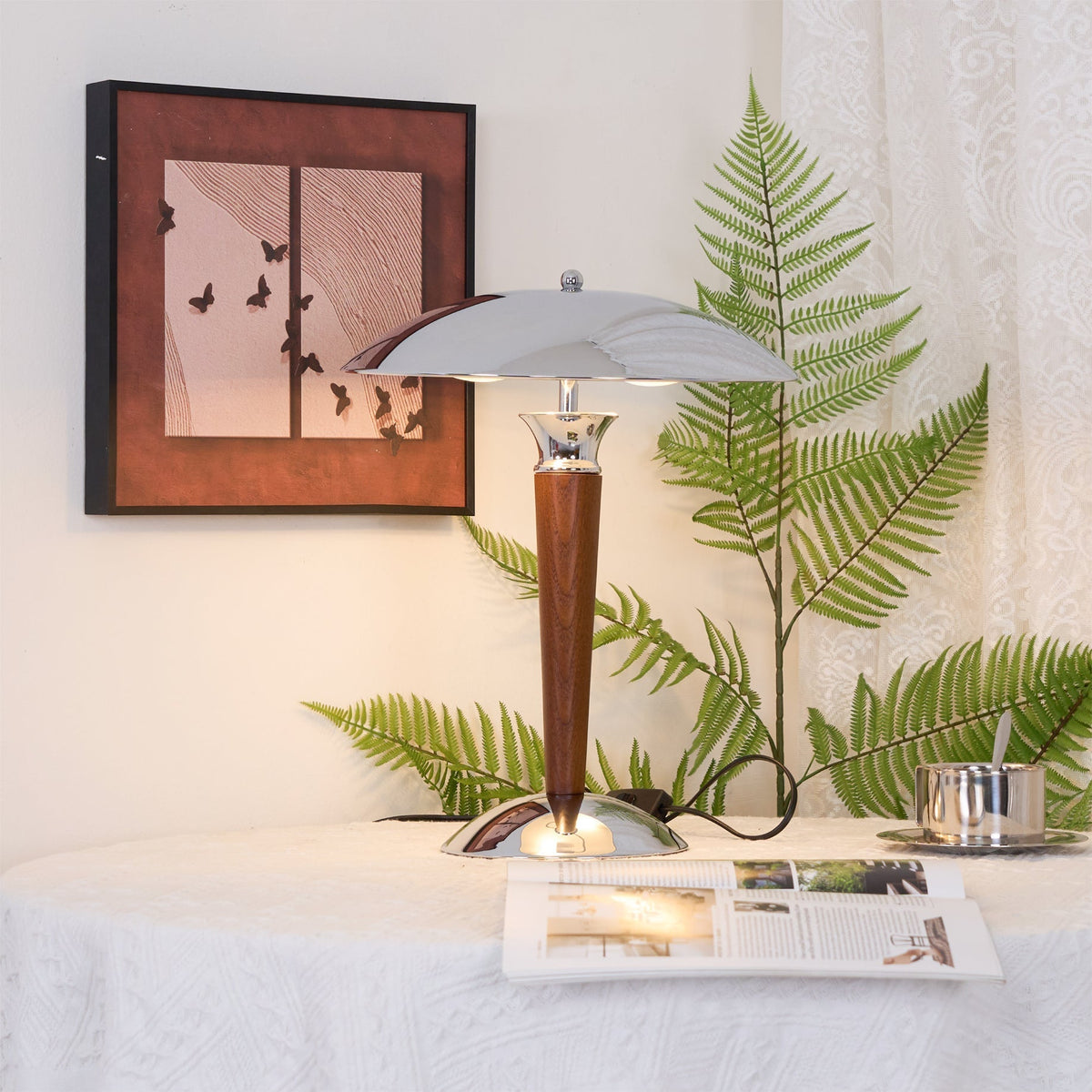 Orion Luxe -kypäränmuotoinen pöytävalaisin