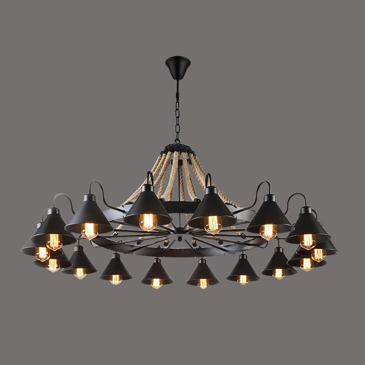 Orelalelle industriel lysekrone