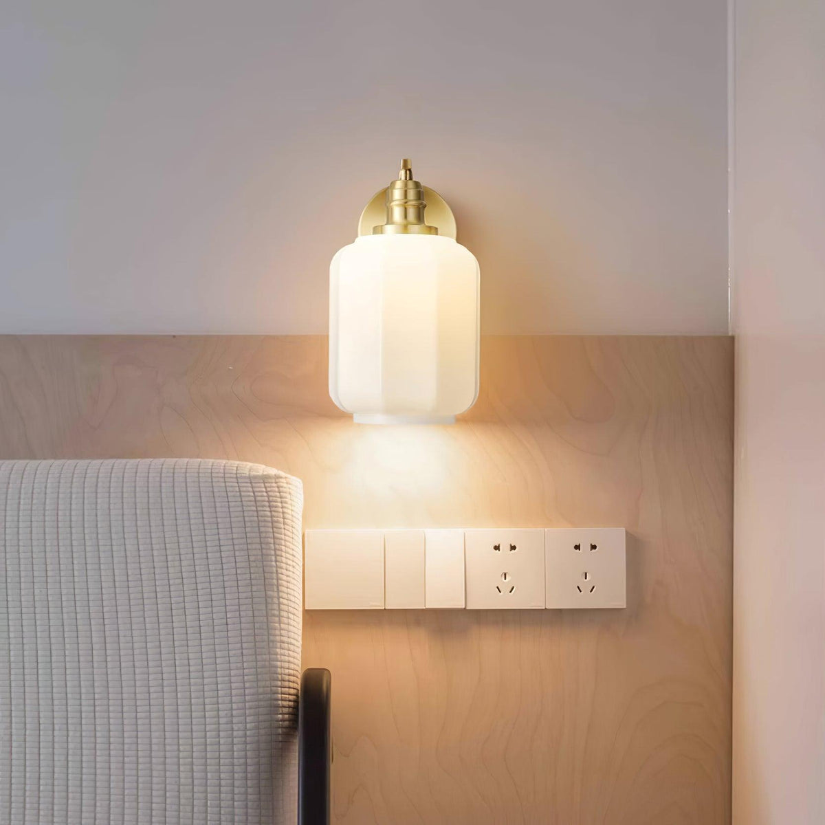 Miano vägglampa i glas