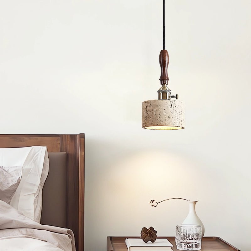 Candeeiro suspenso Bramen Heritage em pedra