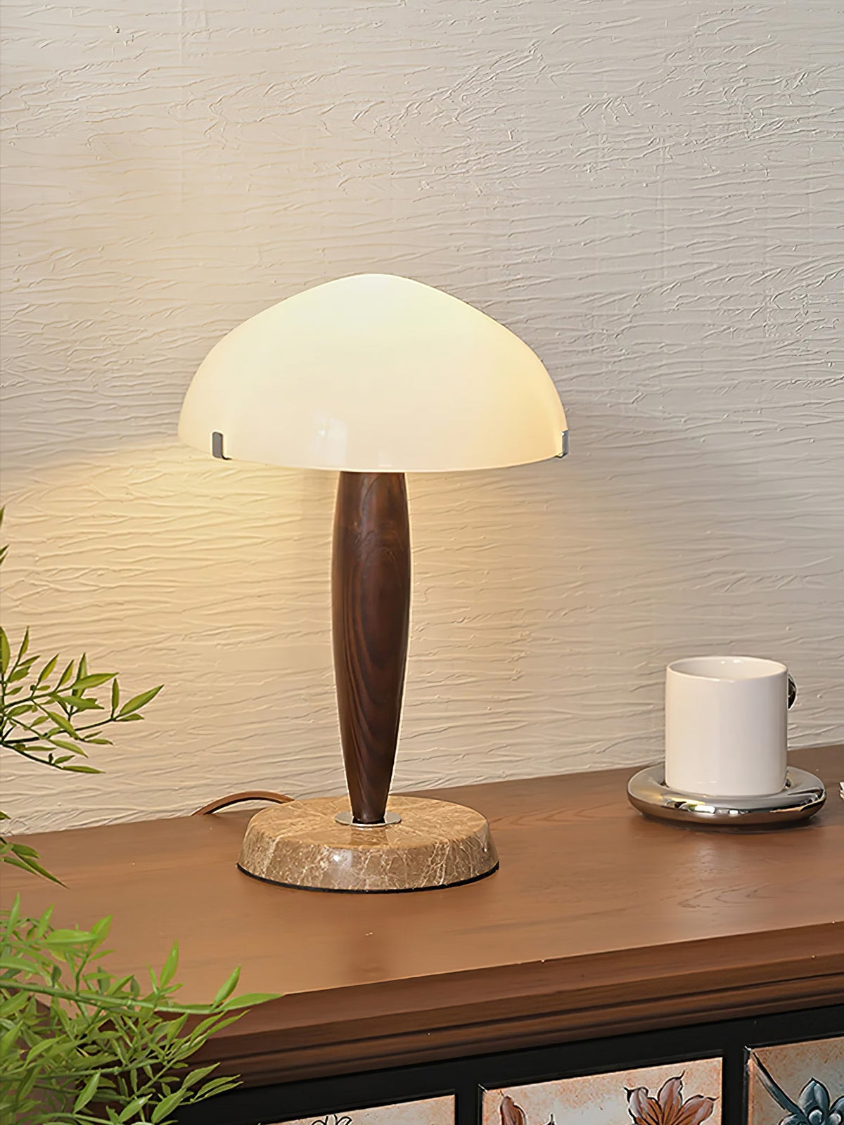 Candeeiro de mesa Emerson em madeira