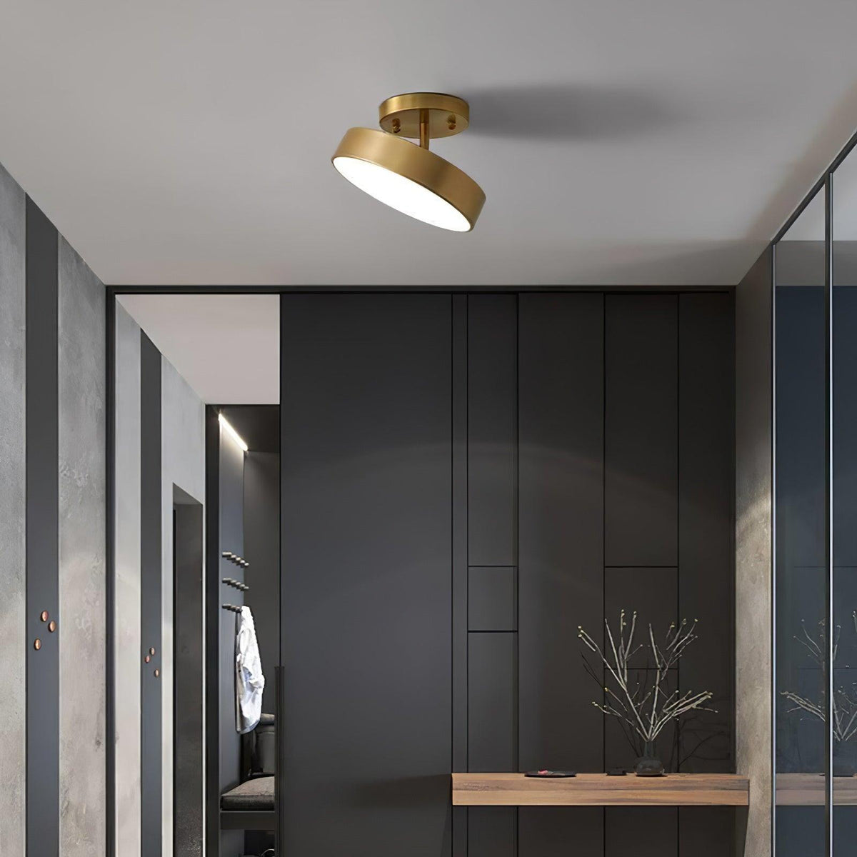 Eilora modern minimalistisk roterande taklampa