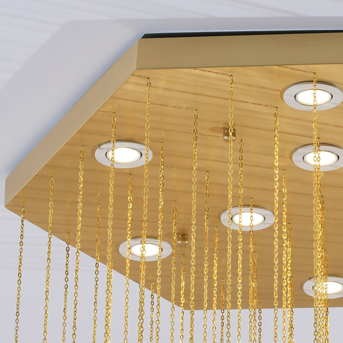 Candeeiro de teto Avenanena de luxo em alabastro
