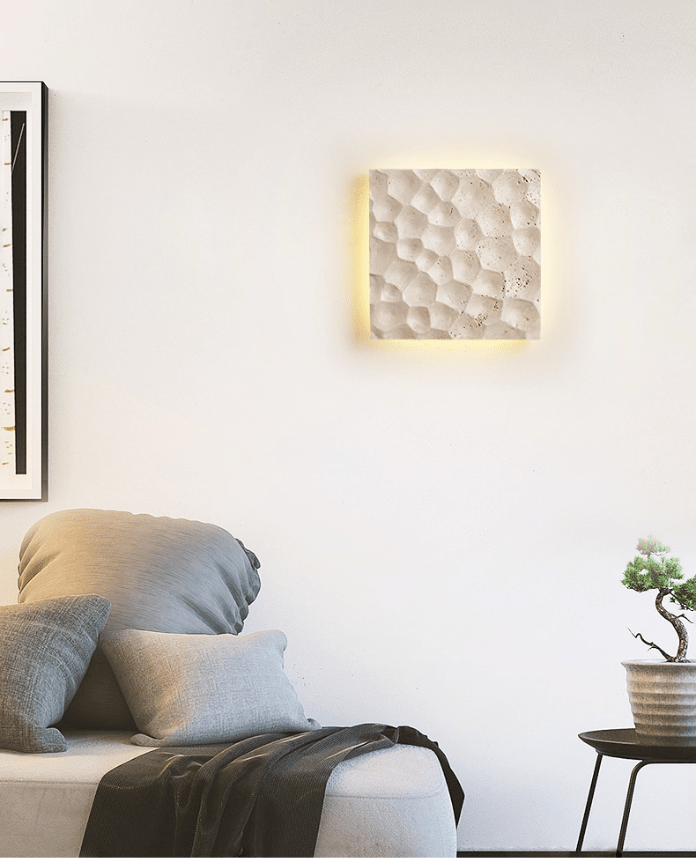 Seleaya Hexa Hive stenvägglampa