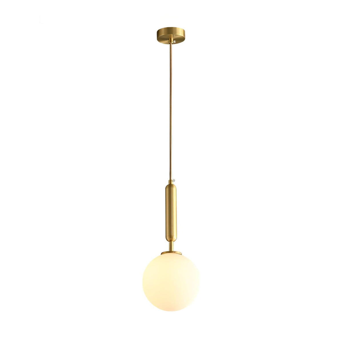 Orbita minimalistisk pendellampa i mässing
