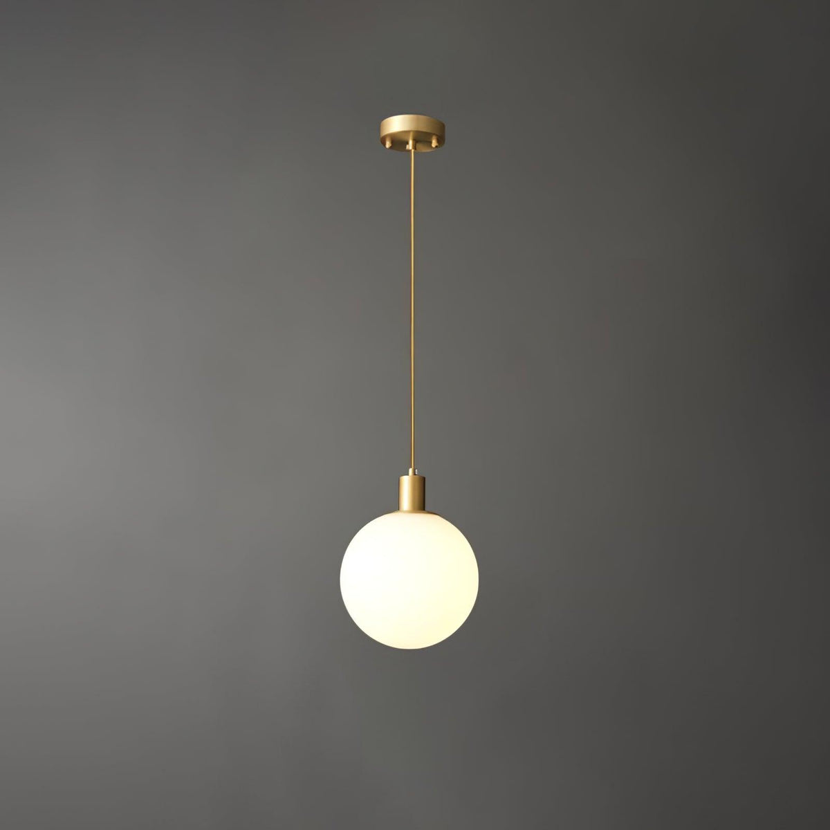 Orbita minimalistisk pendellampa i mässing