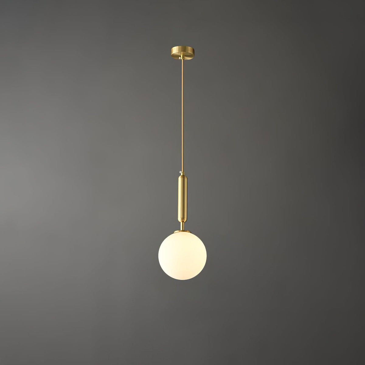 Orbita minimalistisk pendellampa i mässing