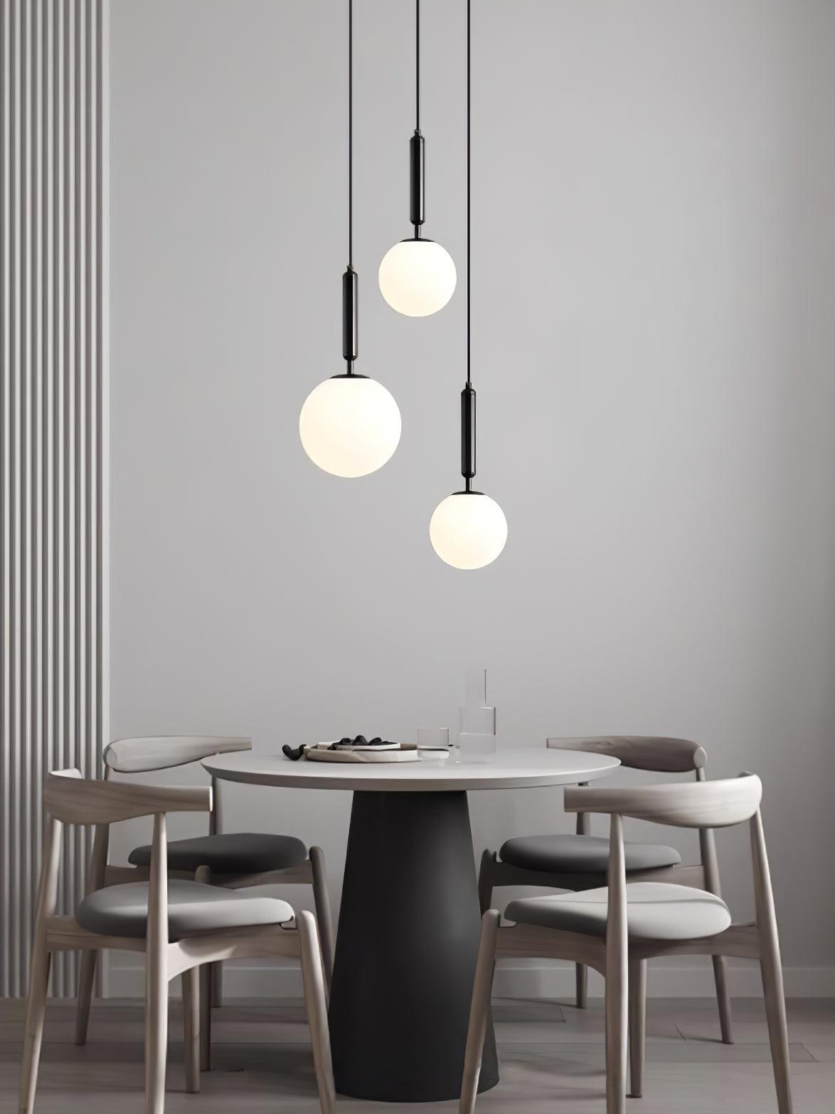 Orbita minimalistisk pendellampa i mässing