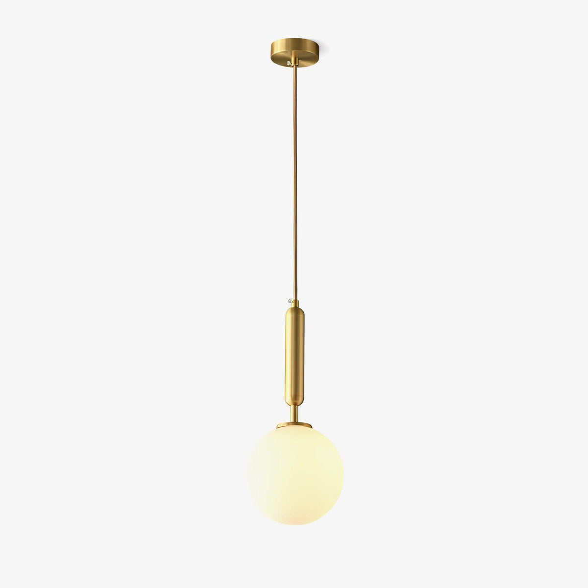 Orbita minimalistisk pendellampa i mässing