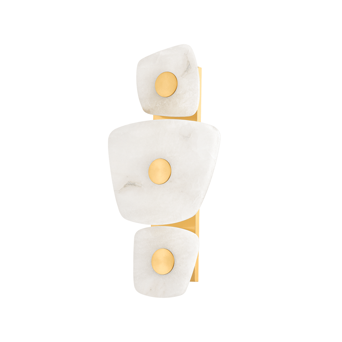 Fylsa asymmetrisk vägglampa i alabaster