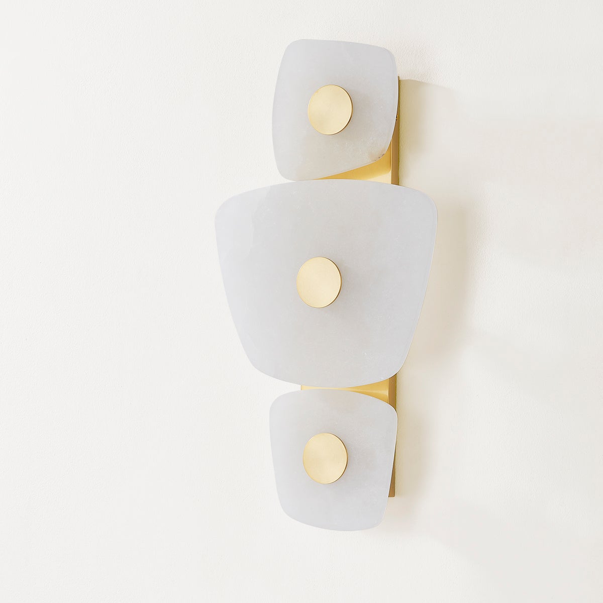 Fylsa asymmetrisk vägglampa i alabaster