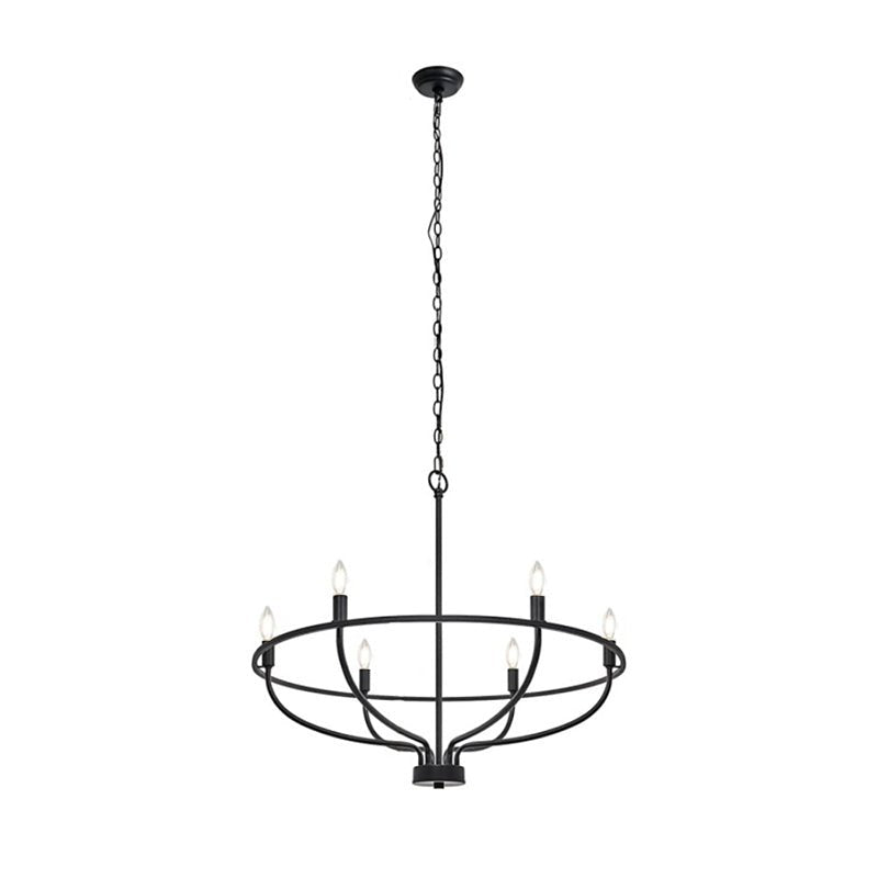 Lustre candelabro de latão dourado Aurinella