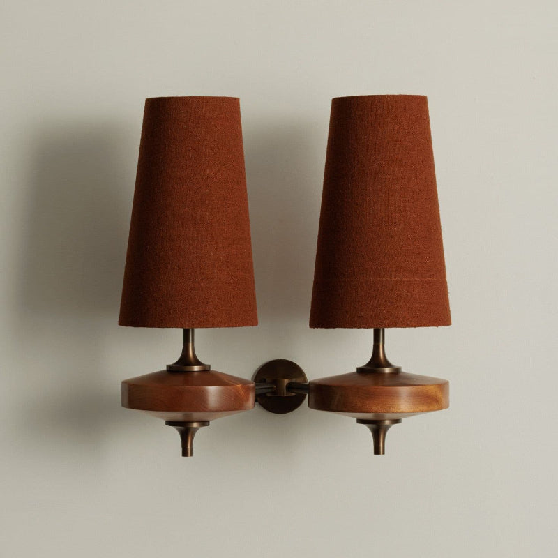 Soluelia Vintage Antique Brass Wall Lamp