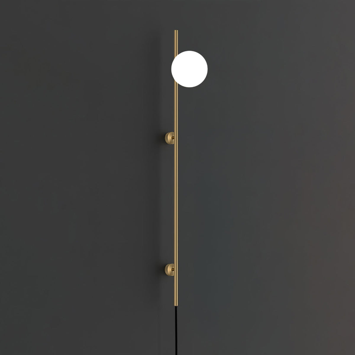 Candeeiro de parede moderno e minimalista em vidro Evshaora