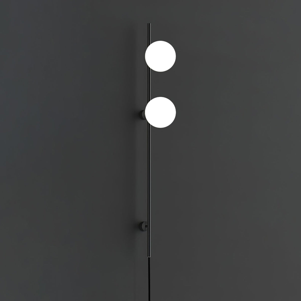 Candeeiro de parede moderno e minimalista em vidro Evshaora