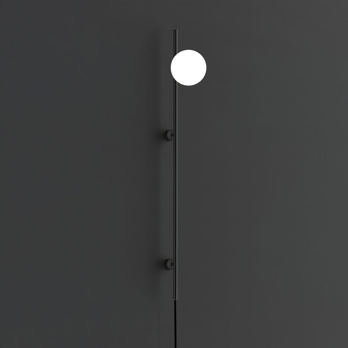 Candeeiro de parede moderno e minimalista em vidro Evshaora