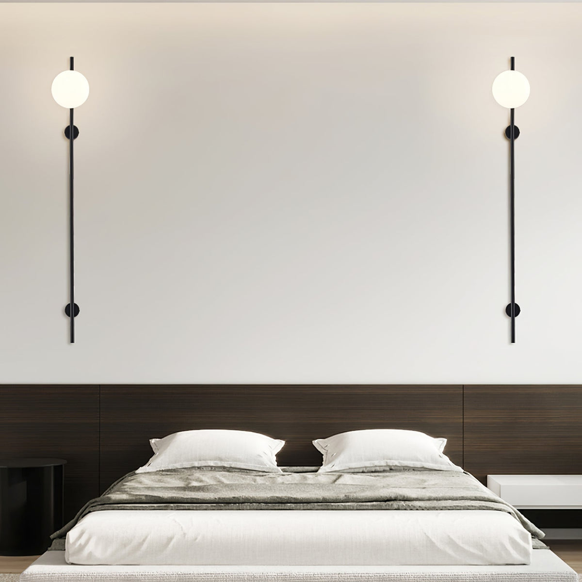 Nerylor modern minimalistisk glasvägglampa