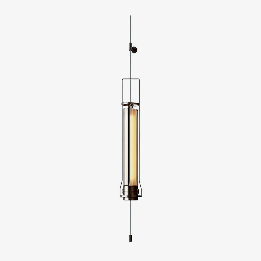 Lioralora moderne minimalistisk cylindrisk glasvæglampe