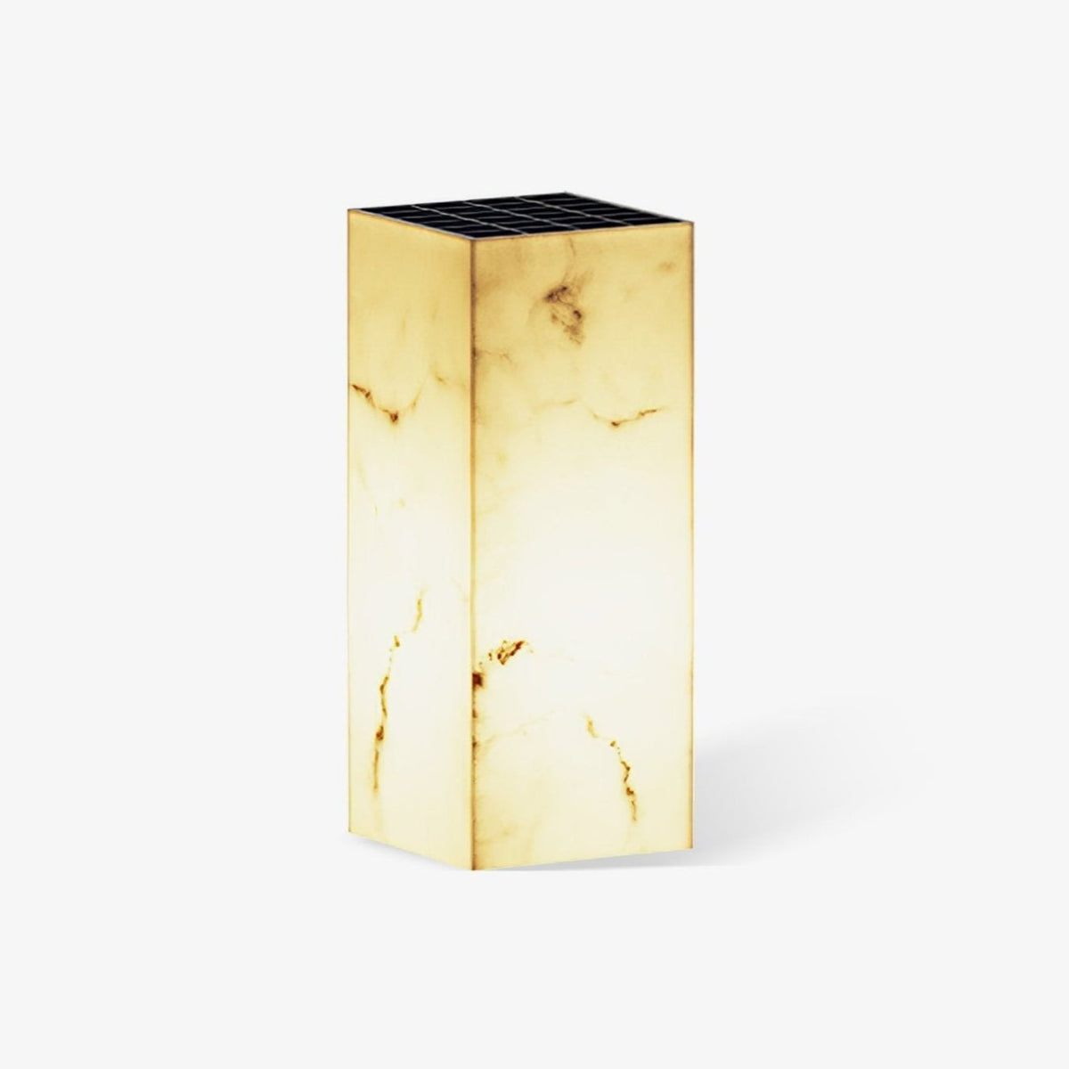 Luz exterior moderna minimalista em mármore, em cubo, Ardorion
