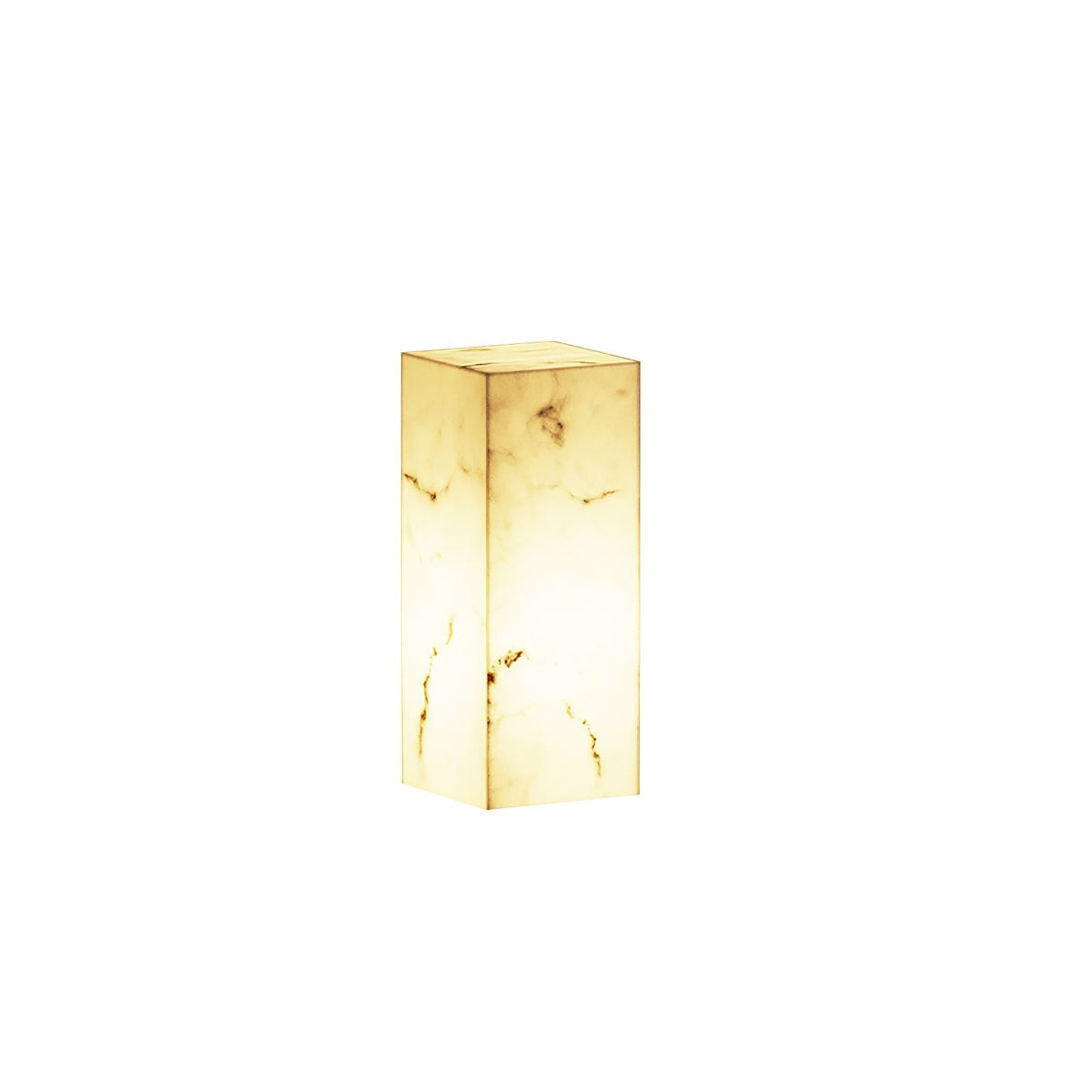 Luz exterior moderna minimalista em mármore, em cubo, Ardorion