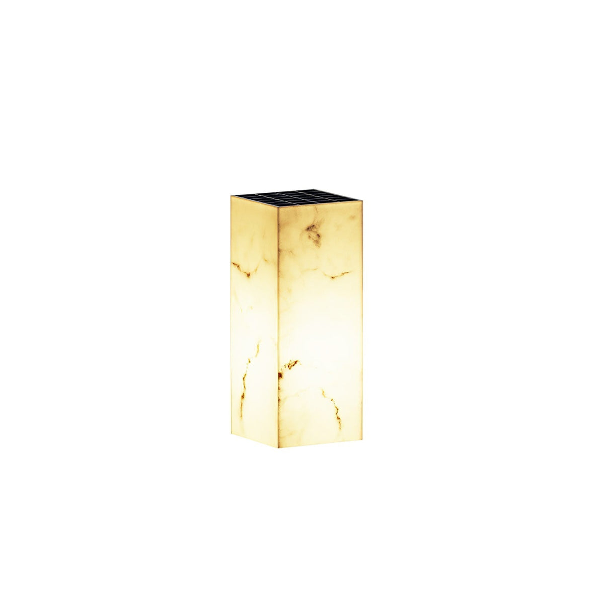 Luz exterior moderna minimalista em mármore, em cubo, Ardorion