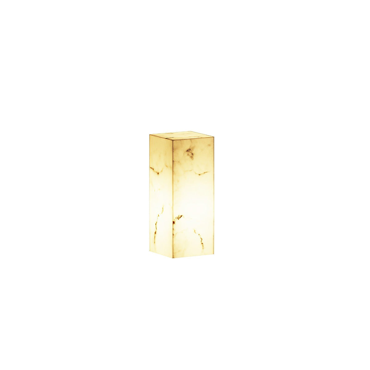 Luz exterior moderna minimalista em mármore, em cubo, Ardorion