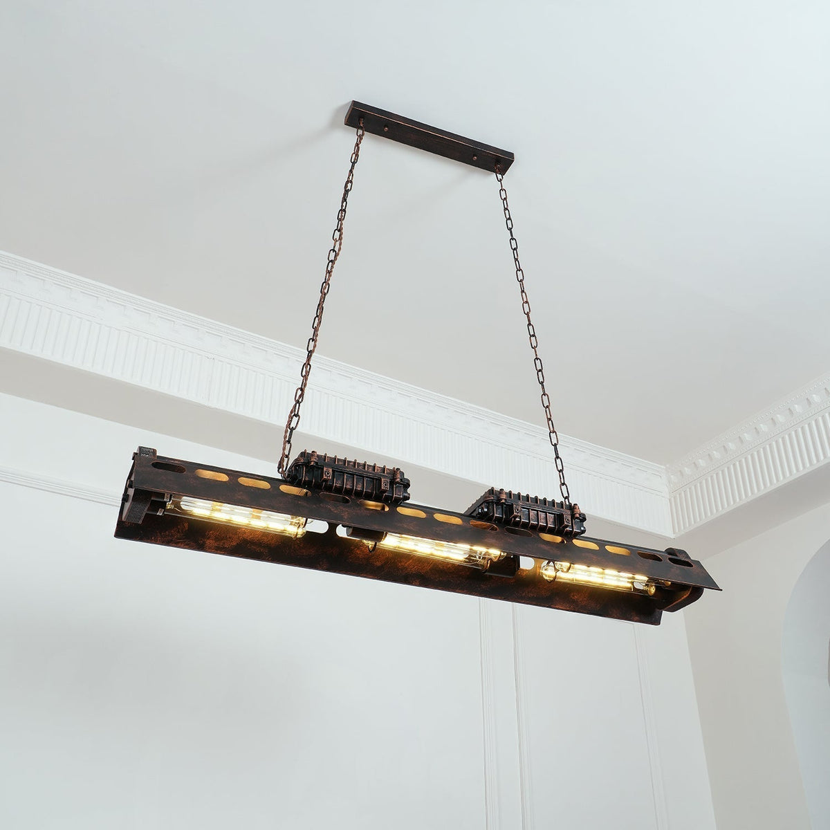 Noah Chandelier Industrial Steampunk