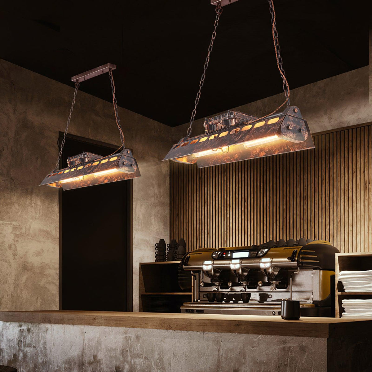 Noah Chandelier Industrial Steampunk