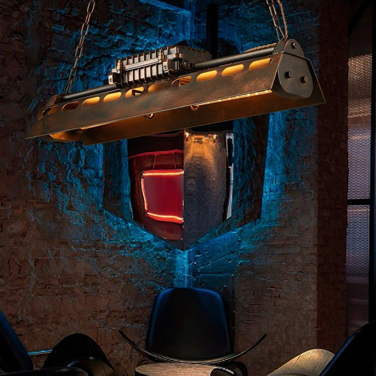 Noah Chandelier Industrial Steampunk