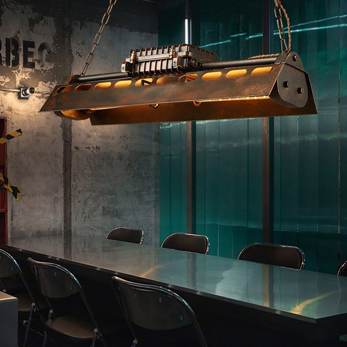Noah Chandelier Industrial Steampunk