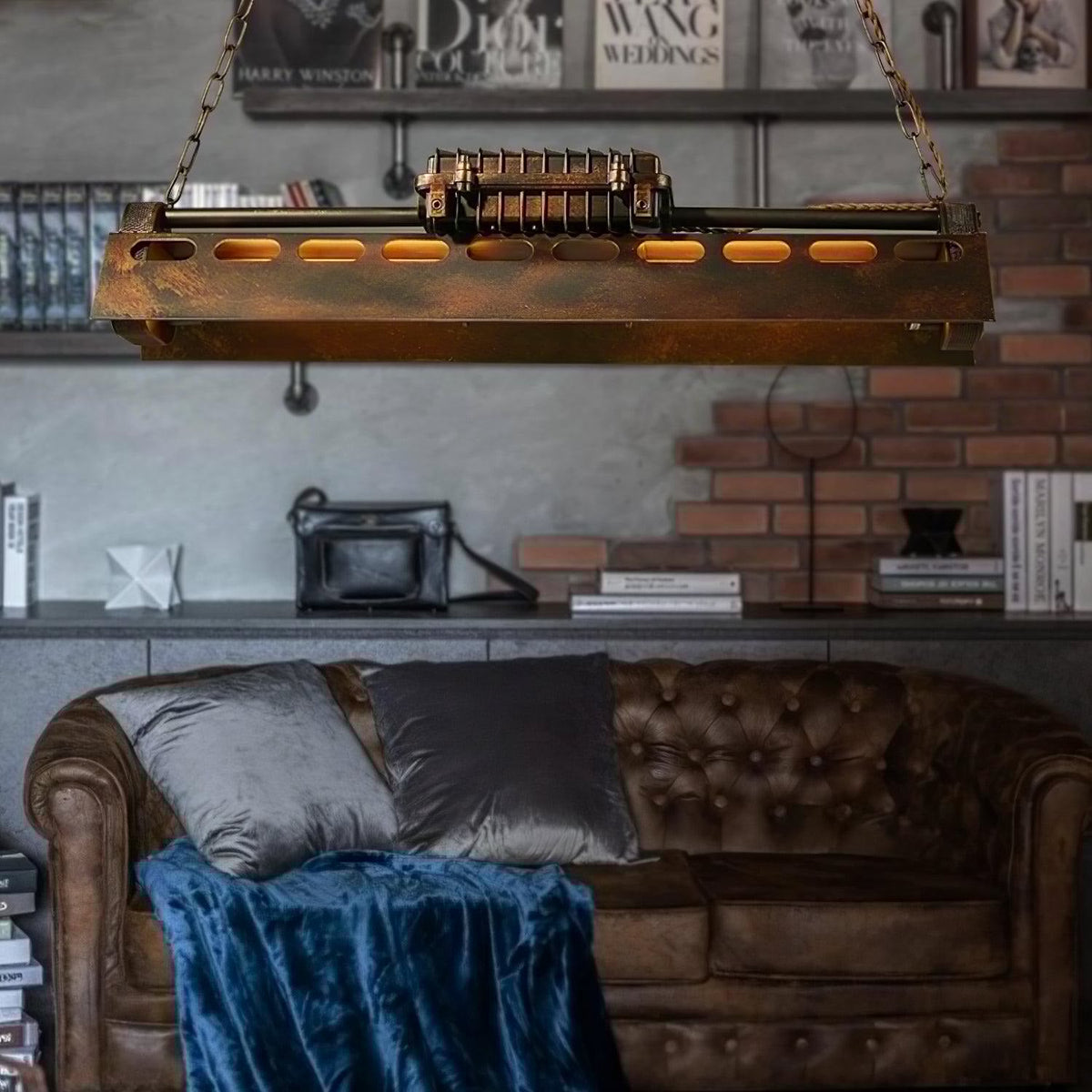 Noah Chandelier Industrial Steampunk