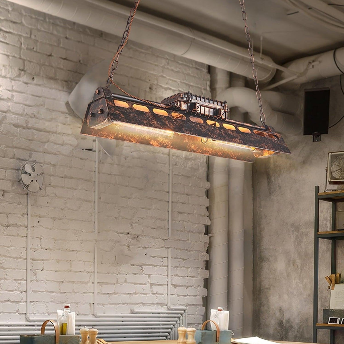 Noah Chandelier Industrial Steampunk