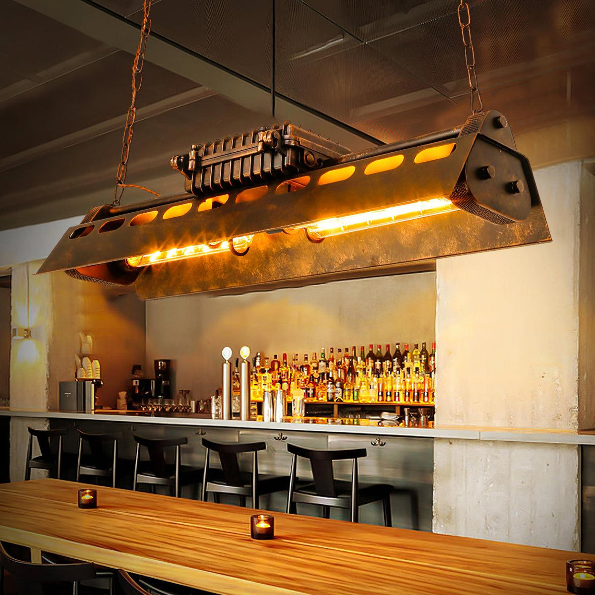 Noah Chandelier Industrial Steampunk
