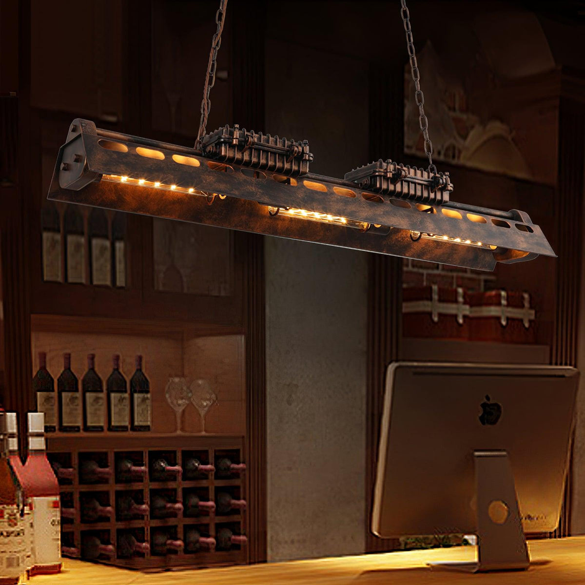 Noah Chandelier Industrial Steampunk