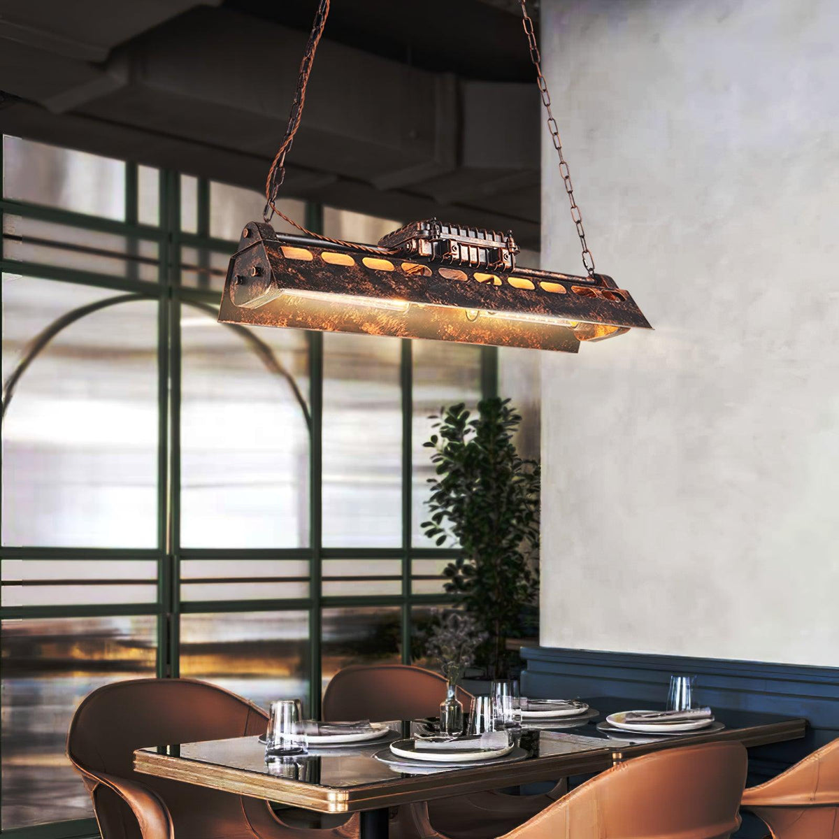 Noah Chandelier Industrial Steampunk