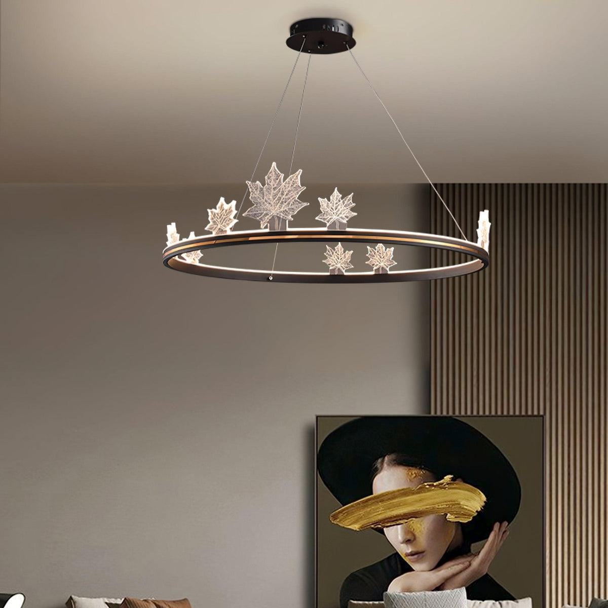 Lumivine lúxusljósakróna