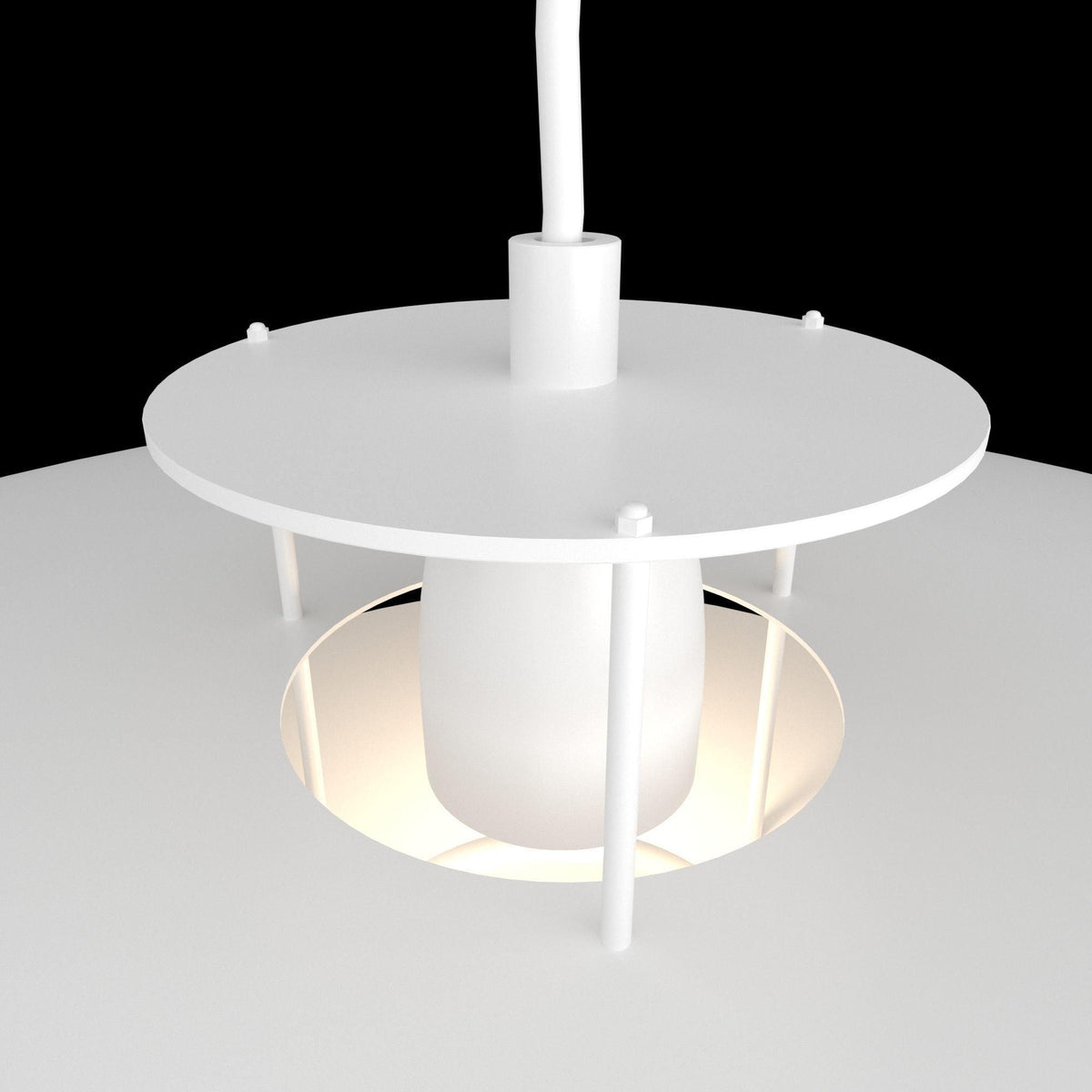 Feraaya moderne pendel i aluminium